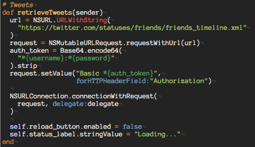 Screenshot of Anonymous Pro in TextMate Screenshot of Anonymous Pro in TextMate