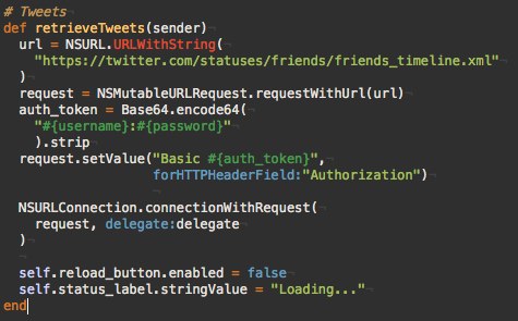 Screenshot of Menlo in TextMate Screenshot of Menlo in TextMate